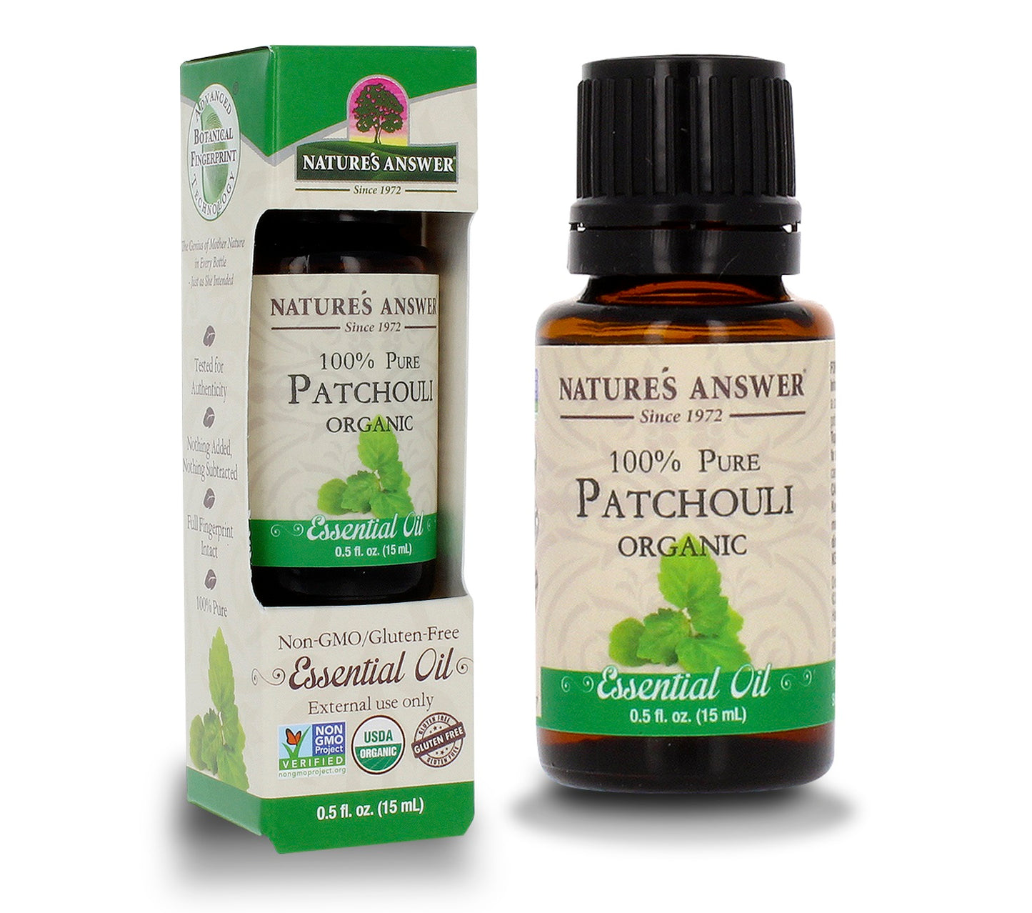 Nature's Answer Patchouli Essential Oil Organic