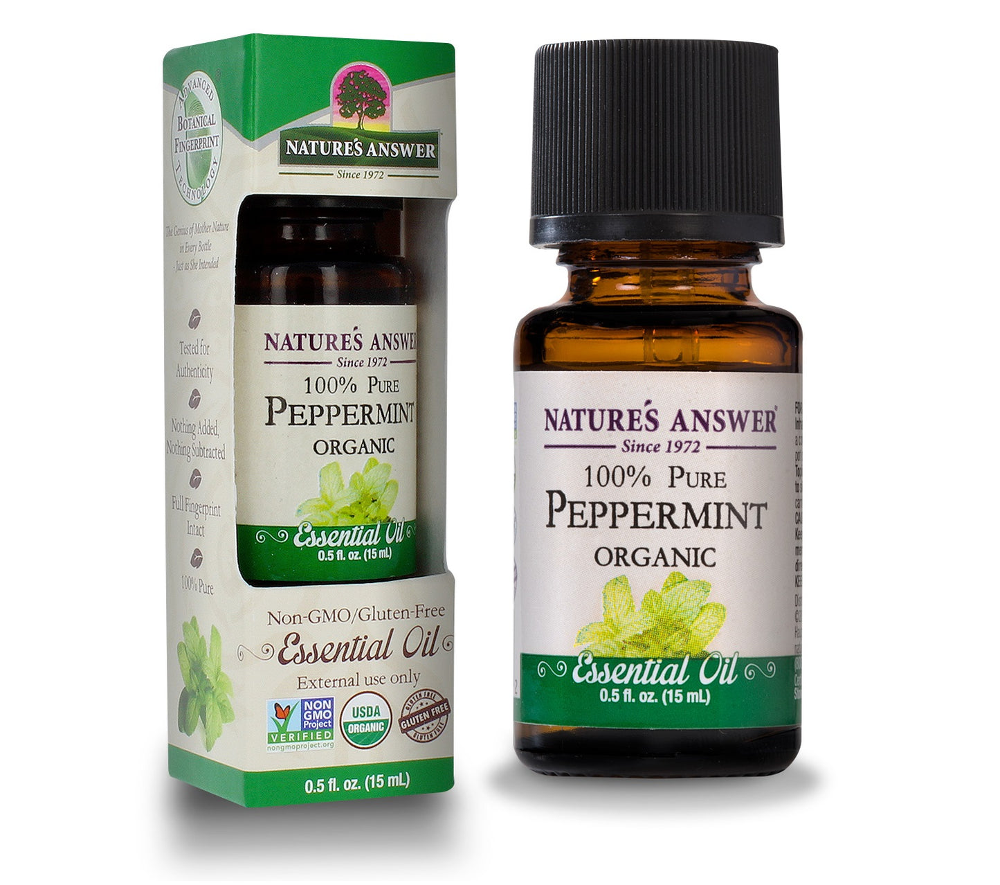 Nature's Answer Peppermint Essential Oil Organic