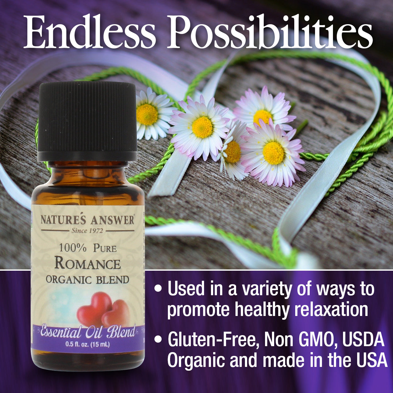 Nature's Answer Romance Essential Oil Blend Organic