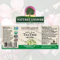 Nature's Answer Tea Tree Essential Oil Organic