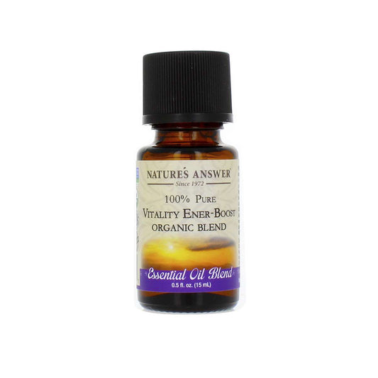 Nature's Answer Vitality Energy Boost Blend Essential Oil Organic