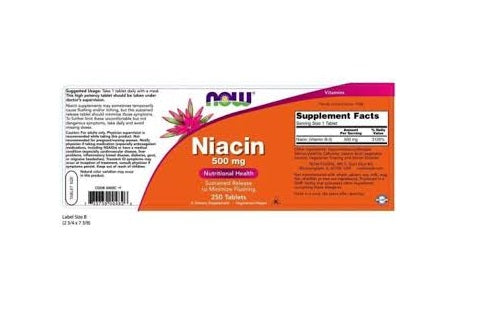 NOW Niacin Sustained Release