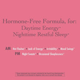 Nature's Way AM/ PM Menopause Hormone-Free Formula Daytime Energy & Restful Sleep