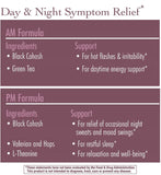 Nature's Way AM/ PM Menopause Hormone-Free Formula Daytime Energy & Restful Sleep
