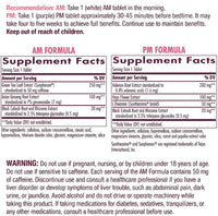 Nature's Way AM/ PM Menopause Hormone-Free Formula Daytime Energy & Restful Sleep