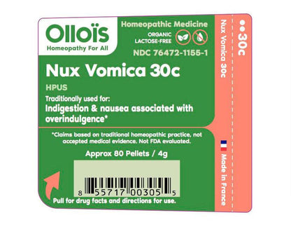 Olloïs Nux Vomica 30C