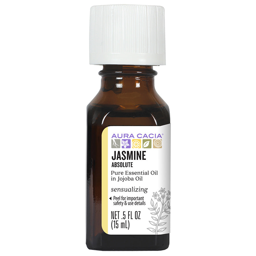 Aura Cacia Jasmine Absolute Essential Oil (in jojoba oil)