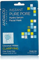 Andalou Clarifying Pure Pore Hydro Serum Facial Sheet Mask