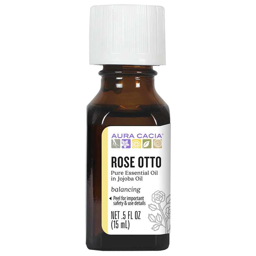 Aura Cacia Rose Otto (in jojoba oil)
