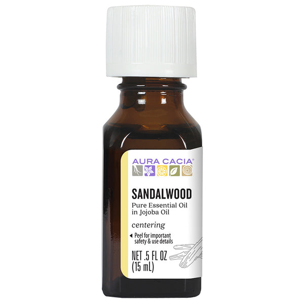 Aura Cacia Sandalwood Essential Oil (in jojoba oil)