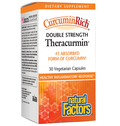 Natural Factors CurcuminRich® Theracurmin® Double Strength