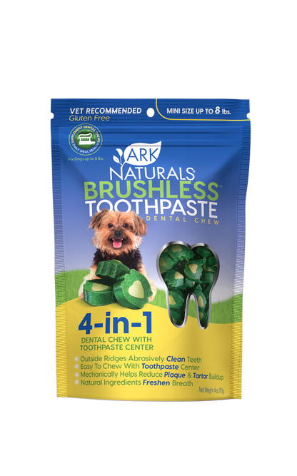 Ark Naturals Brushless Toothpaste Dental Chews - Mini