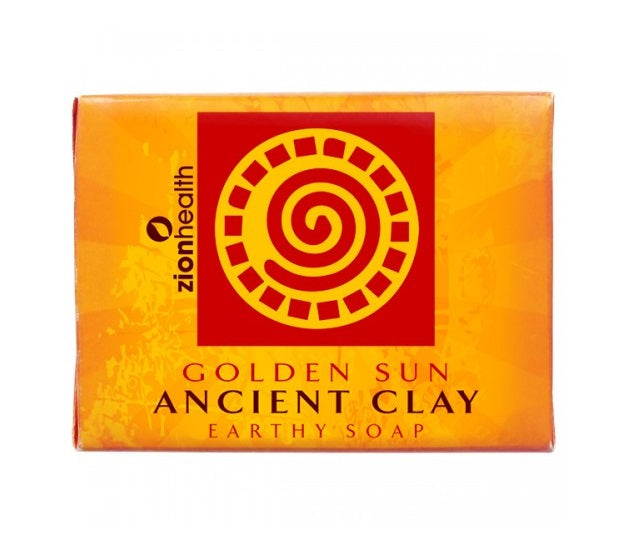 Zion Health Ancient Clay Golden Sun Soap