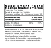 Bio Nutrition Zinc Citrate